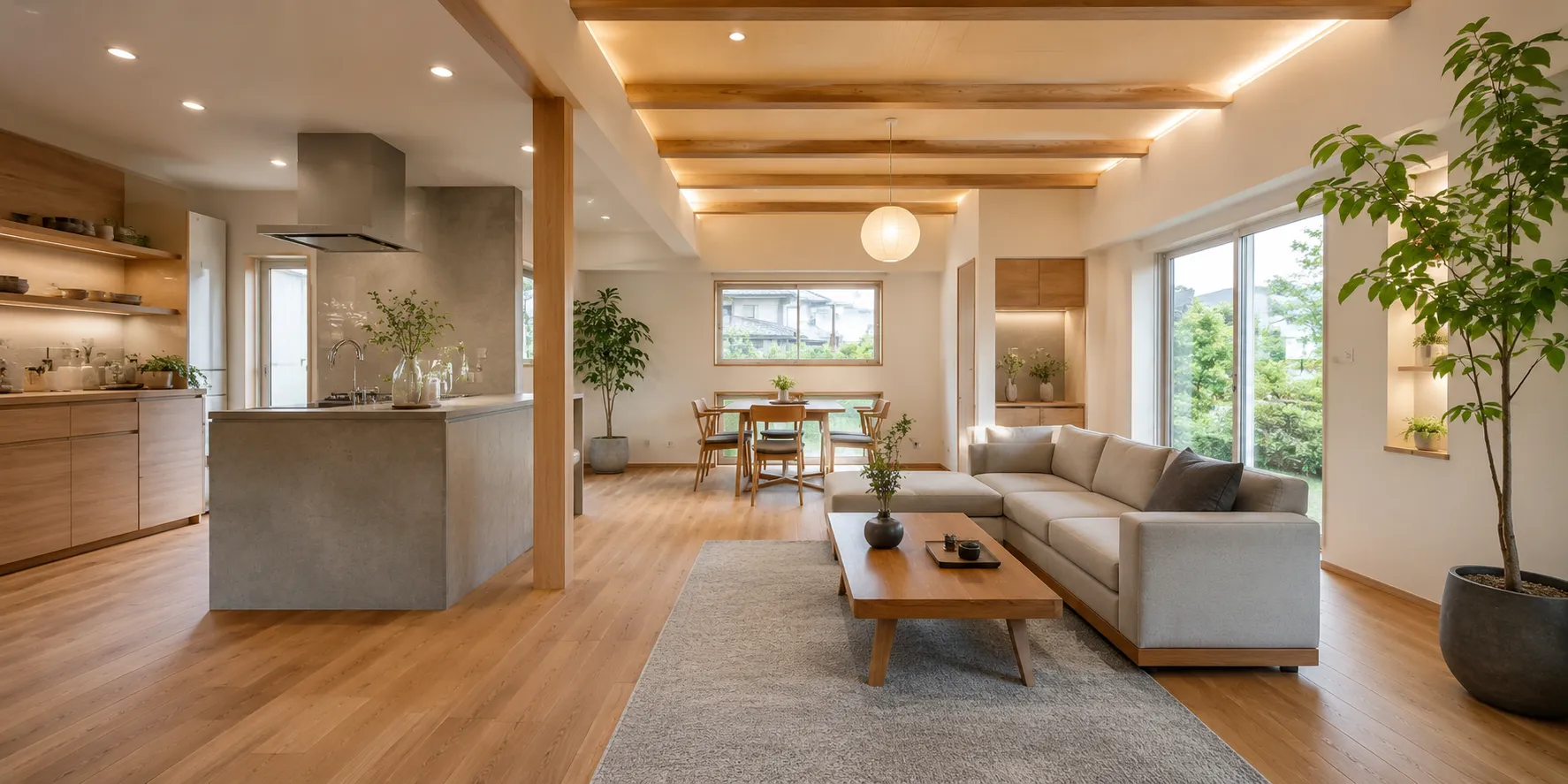 京都でおしゃれな住宅リフォームを考える方におすすめのLDKデザイン