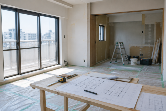 マンションの間取り変更を検討するリフォーム計画